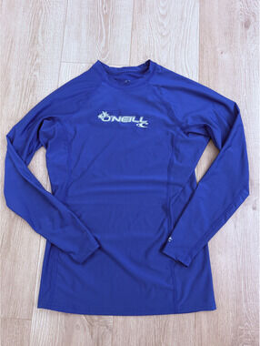 O'Neill Skins UPF 50+ Long Sleeve Rash Guard Shirt XL Womens